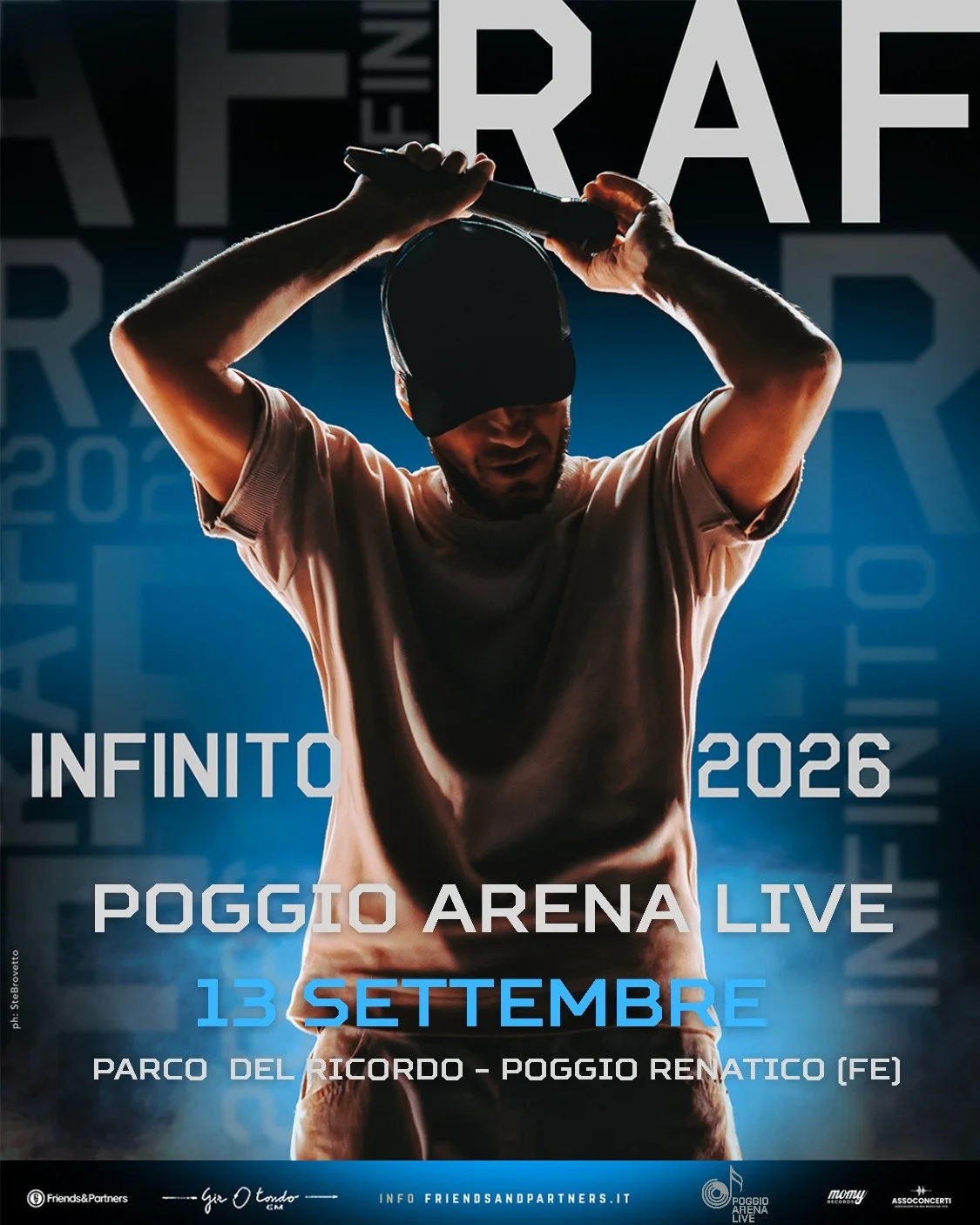RAF in concerto al Poggio Arena Live 2026