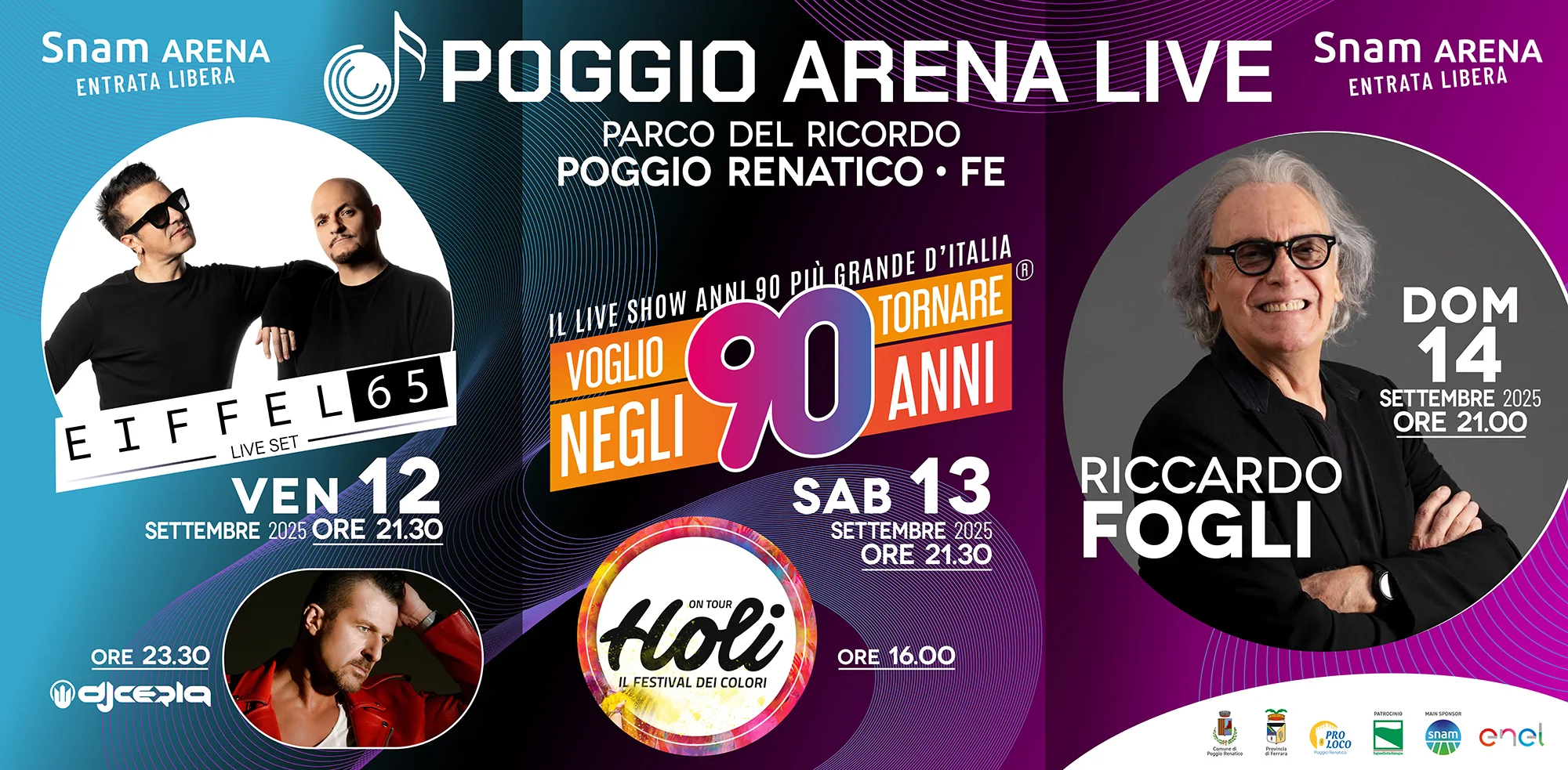 Locandina Poggio Arena Live 2025